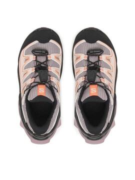Zapatilla Junior Salomon X Ultra Gtx Negro Rosa