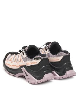 Zapatilla Junior Salomon X Ultra Gtx Negro Rosa