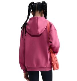 Sudadera Niña Nike Sportswear Club Fleece Morado