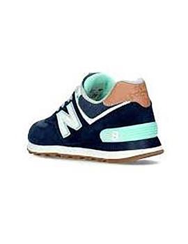 Zapatillas Mujer New Balance 574 Azul