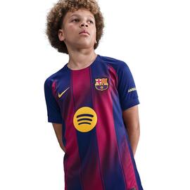 Camiseta Replica Niños Nike Stadium FCB Azul