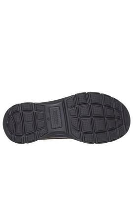 Botín Skechers Easy Going Negro/Pelo