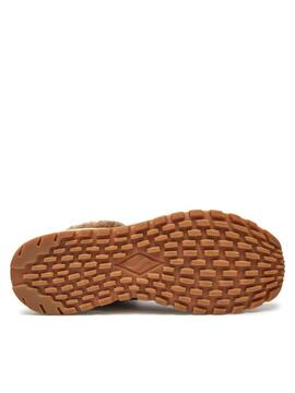 Botín Skechers UNO Rugged Marrón/Dorado/Pelo