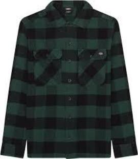 Sobrecamisa Dickies Sacramento Verde Bosque/Negro