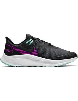 Zapatilla Running Nike Quest 3 SHIELD Negro
