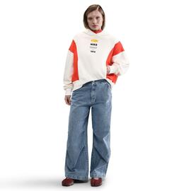 Sudadera Para Mujer  Nike Phoenix Fleece Blanco