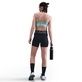 Sujetador  Mujer Nike Pro Indy Plunge Verde