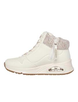 Botín NiñasSkechers UNO GEN CREMA