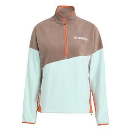 Forro Polar para mujer Adidas Terrex Marrón