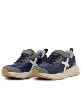 Zapatilla Niño Munich MINITRACK VCO 117 Azul