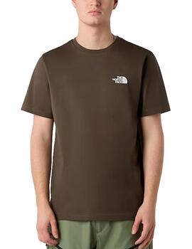 Camiseta para Hombre The North Face Simple DOME Verde