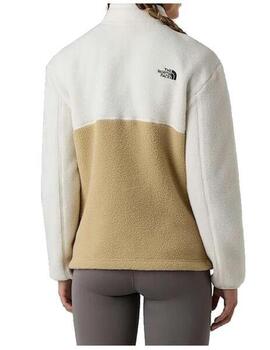 Forro Polar Mujer TNF Yumiori full zio Beige