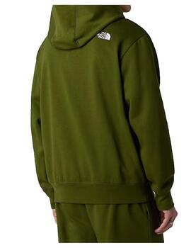 Sudadera TNF MN Ess Relaxed Hoodie Verde  