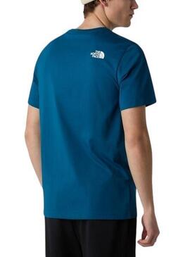 Camiseta The North Face Easy azul para hombre 