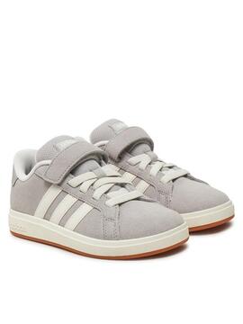 Zapatilla para niños Adidas Grand Court 00s Gris