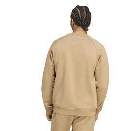 Sudadera para Hombre Adidas Essentials crew Marrón