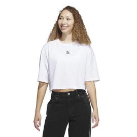 Camiseta corta para mujer  Adidas Essential   Blanco
