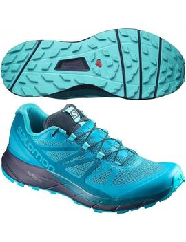 Zapatilla Trail  Salomon Sense Ride Turquesa