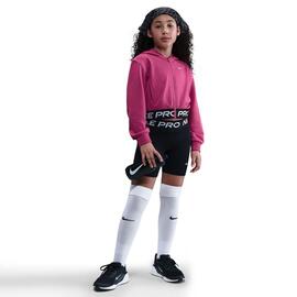 Sudadera Capucha Adolescente Nike Pro Fleece  Burdeos