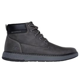 Botín Skechers Waterproof Garlan Deno Gris