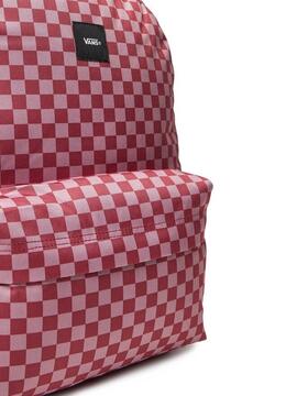 Mochila Vans OLD SKOOL CHECK ROSA