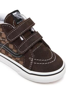 Zapatilla Infantil Vans Sk8- Mid Reissue Chocolate