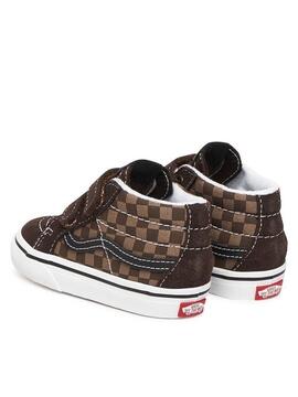 Zapatilla Infantil Vans Sk8- Mid Reissue Chocolate