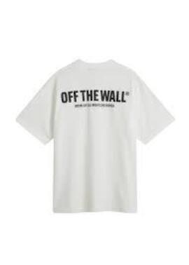 Camiseta  Vans Original Standards Statement Blanco