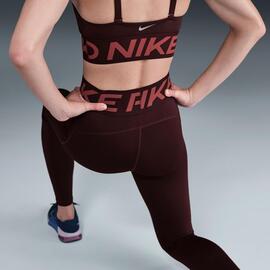 Malla Mujer  Nike Pro Sculpt Burdeos