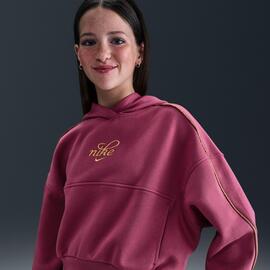 Sudadera Capucha Nike Club Flc Bxy Burdeos