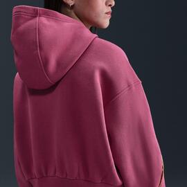Sudadera Capucha Nike Club Flc Bxy Burdeos