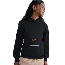 Sud. adera Capucha Junior  Nike Flc Hdy Brnd Negro