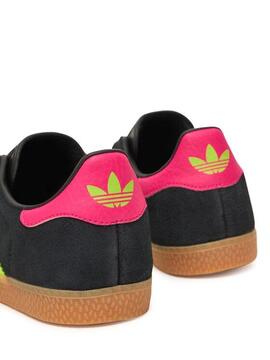 Zapatilla Junior Adidas Gazelle  Negro