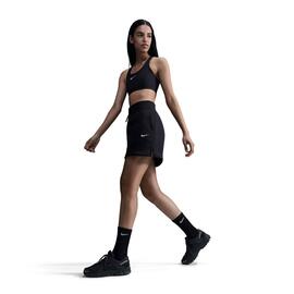 Sujetador Deportivo  Nike Swoosh Medium support Negro