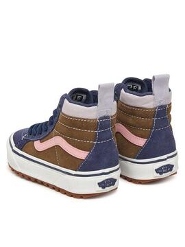 Zapatilla para Niños Vans Mte Sk8-hi Azul