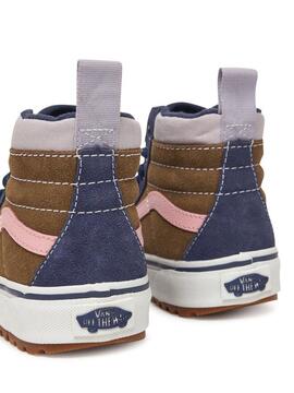 Zapatilla para Niños Vans Mte Sk8-hi Azul