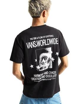 Camiseta Vans Chaos Hombre Negro