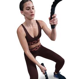 Suetador Deportivo para Mujer Nike Pro Indy Plunge Burdeos