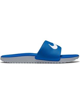 Chancla Nike Kawa Azul