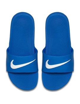 Chancla Nike Kawa Azul
