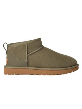 Botín Mj. UGG Classic Ultra Mini Verdoso
