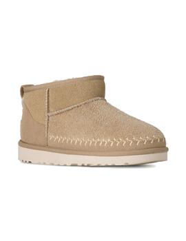 Botas UGG Classic Ultra Mini Biarritz Mujer Beige  