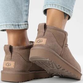 Botín Mujer  UGG Classic Ultra Mini Topo Rosado