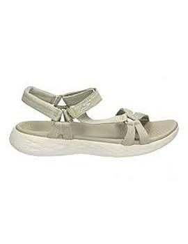 Sandalias Mujer Skechers On The Go Beige