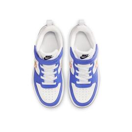 Zapatilla Niños Nike Court Borought Low Blanco