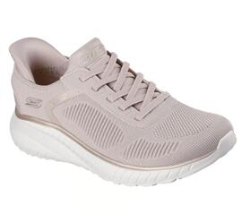 Zapatilla para Mujer Skechers Bob Sport Squad Rosa