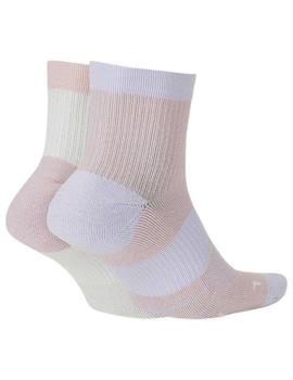 Calcetines Nike Multiplier Ankle Rosa