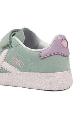 Zapatilla para niños Munich Mini Barru Vco 17 Verde