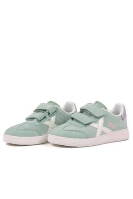 Zapatilla para niños Munich Mini Barru Vco 17 Verde