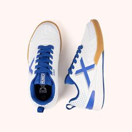 Zapatilla para Fútbol Sala  Munich Rondito Kid 14  Blanco